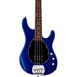 Sterling by Music Man SB4 4-String Electric Bass Guitar... Sterling by Music Man SB4 4-String Electric Bass Guitar Cobra Blue