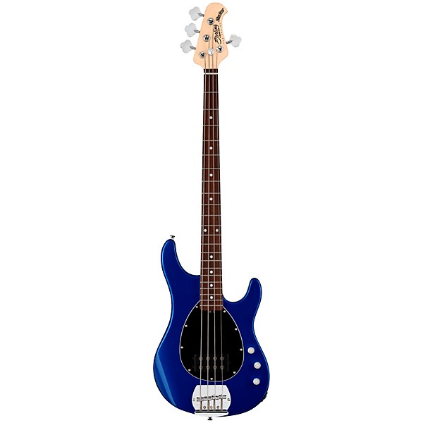 Sterling by Music Man SB4 4-String Electric Bass Guitar Cobra Blue