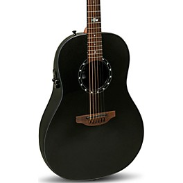 Ovation 1516 Ultra Series Mid-Depth Acoustic-Elec... Ovation 1516 Ultra Series Mid-Depth Acoustic-Electric Guitar Pitch Black