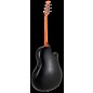 Ovation CE44L Celebrity Series Elite Mid-Depth Left-Handed Acoustic-Electric Guitar Black