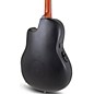 Ovation CE4412-5-G Celebrity Series Elite Mid-Depth 12-String Acoustic-Electric Guitar Black