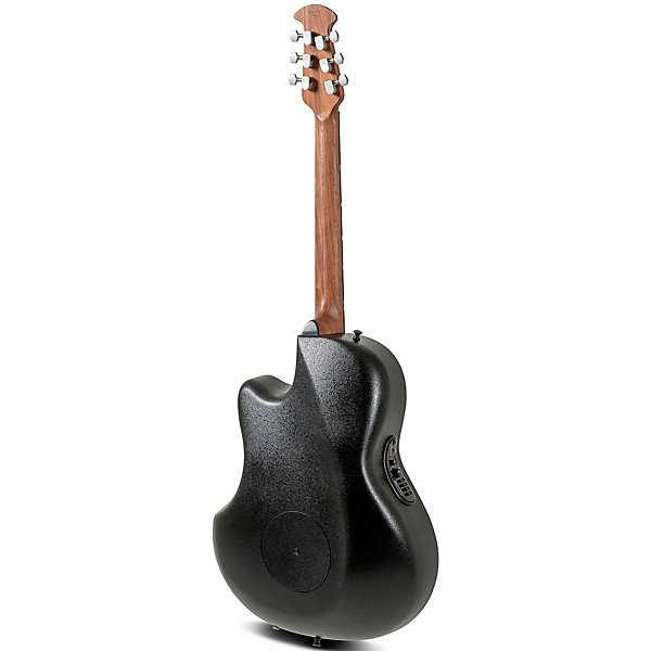 Ovation MD80-NWT-G Adamas Series Mid-Depth Contour Acoustic-Electric Guitar Natural Texture Woven Black