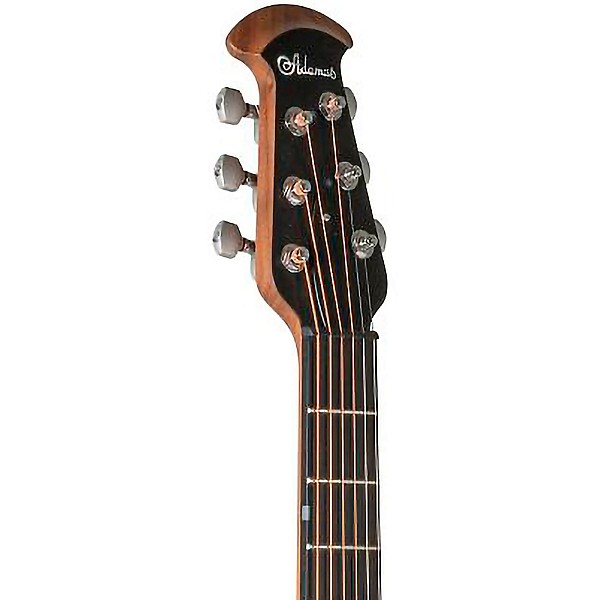 Ovation MD80-NWT-G Adamas Series Mid-Depth Contour Acoustic-Electric Guitar Natural Texture Woven Black