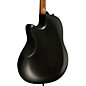 Ovation MD80-NWT-G Adamas Series Mid-Depth Contour Acoustic-Electric Guitar Natural Texture Woven Black