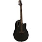 Ovation MD80-NWT-G Adamas Series Mid-Depth Contour Acoustic-Electric Guitar Natural Texture Woven Black