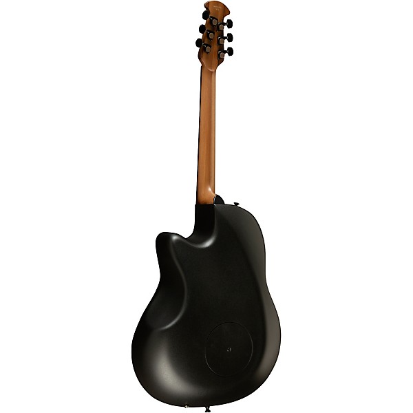 Ovation MD80-NWT-G Adamas Series Mid-Depth Contour Acoustic-Electric Guitar Natural Texture Woven Black