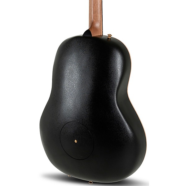 Ovation U581T-SPM-G Adamas Series Deep Contour Acoustic-Electric Guitar Black Satin Copper Metal Flake