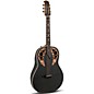 Ovation U581T-SPM-G Adamas Series Deep Contour Acoustic-Electric Guitar Black Satin Copper Metal Flake