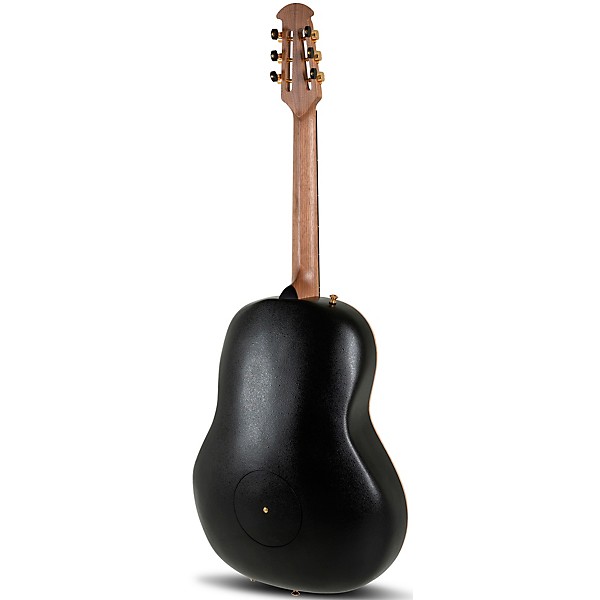 Ovation U581T-SPM-G Adamas Series Deep Contour Acoustic-Electric Guitar Black Satin Copper Metal Flake