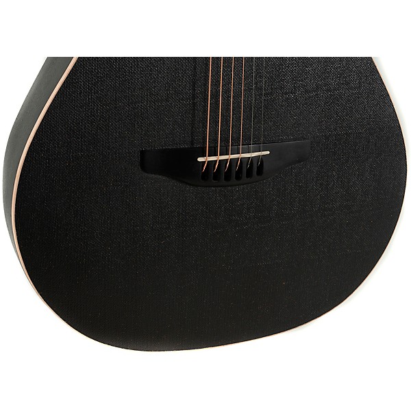Ovation U581T-SPM-G Adamas Series Deep Contour Acoustic-Electric Guitar Black Satin Copper Metal Flake