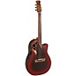 Ovation 2087GT Adamas Series Deep Contour Acoustic-Electric Guitar Reverse Red Burst