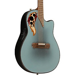 Ovation 2087GT Adamas Series Deep Contour Acoustic-Electric Guitar Reverse Blue Burst