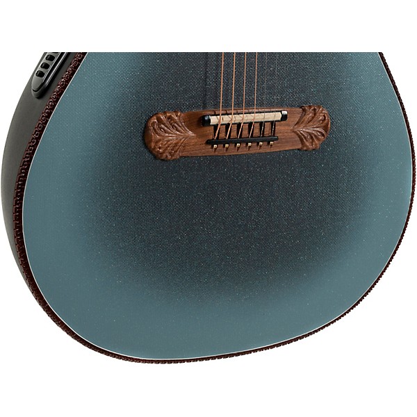 Ovation 2087GT Adamas Series Deep Contour Acoustic-Electric Guitar Reverse Blue Burst