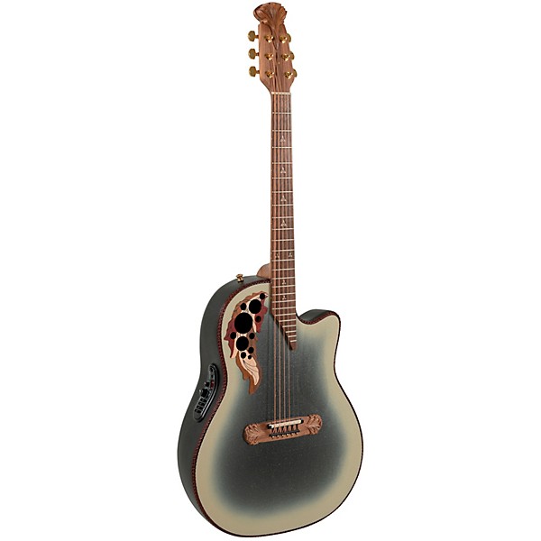 Ovation 2087GT Adamas Series Deep Contour Acoustic-Electric Guitar Reverse Beige Burst