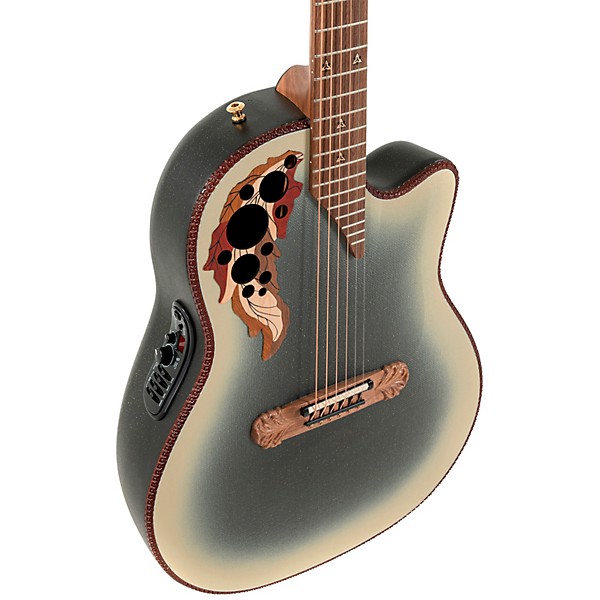 Ovation 2087GT Adamas Series Deep Contour Acoustic-Electric Guitar Reverse Beige Burst