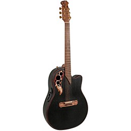 Ovation 2087GT Adamas Series Deep Contour Acoustic-Electric Guitar Black
