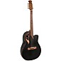 Ovation 2087GT Adamas Series Deep Contour Acoustic-Electric Guitar Black