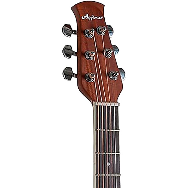 Applause AB24 Traditional Series Mid-Depth Acoustic-Electric Guitar Ruby Red