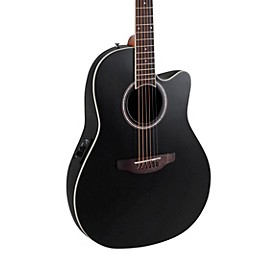 Applause AB24 Traditional Series Mid-Depth Acous... Applause AB24 Traditional Series Mid-Depth Acoustic-Electric Guitar Black