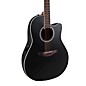 Applause AB24 Traditional Series Mid-Depth Acoustic-Electric Guitar Black thumbnail