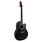 Applause AB24 Traditional Series Mid-Depth Acoustic-Electric Guitar Black