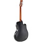 Ovation CS24L-5G Celebrity Series Traditional Mid-Depth Left-Handed Acoustic-Electric Guitar Black