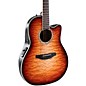 Ovation CS24X-7C Celebrity Series Traditional Plus Mid-Depth Acoustic-Electric Guitar Cognac Burst thumbnail