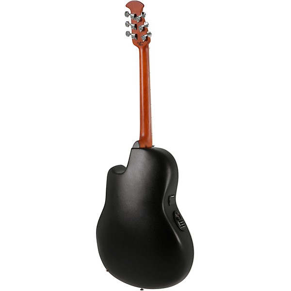 Ovation CS24P Celebrity Series Traditional Plus Mid-Depth Acoustic-Electric Guitar Nutmeg Burled Maple