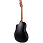 Ovation CS24P Celebrity Series Traditional Plus Mid-Depth Acoustic-Electric Guitar Transparent Blackburst Flame