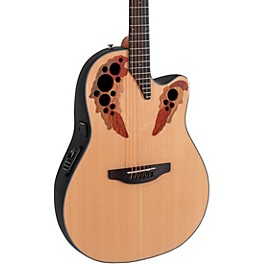 Ovation CE44 Celebrity Series Elite Mid-Dep... Ovation CE44 Celebrity Series Elite Mid-Depth Acoustic-Electric Guitar Natural