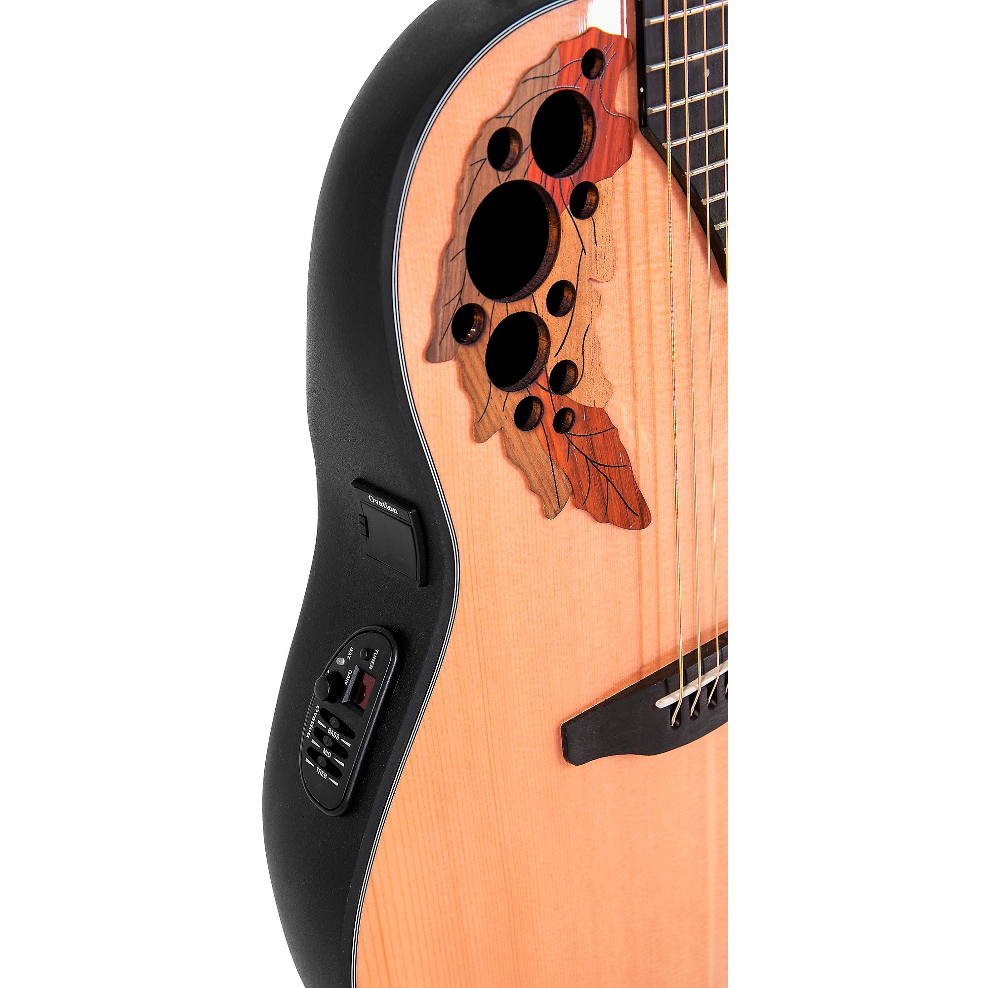 ⚫︎OVATION Celebrity Elite CE44-RBB Ovation Celebrity Elite CE44-RBB Mid-Depth Acoustic-Electric