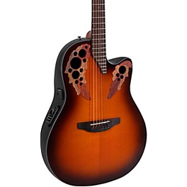 Ovation CE44 Celebrity Series Elite Mid-De... Ovation CE44 Celebrity Series Elite Mid-Depth Acoustic-Electric Guitar Sunburst