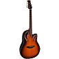 Ovation CE44 Celebrity Series Elite Mid-Depth Acoustic-Electric Guitar Sunburst