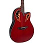 Ovation CE44 Celebrity Series Elite Mid-Depth Acoustic-Electric Guitar Ruby Red thumbnail