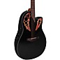 Ovation CE44 Celebrity Series Elite Mid-Depth Acoustic-Electric Guitar Black thumbnail