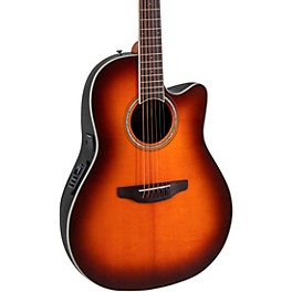 Ovation CS24 Celebrity Series Tradit... Ovation CS24 Celebrity Series Traditional Mid-Depth Acoustic-Electric Guitar Sunburst