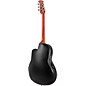 Ovation CS24 Celebrity Series Traditional Mid-Depth Acoustic-Electric Guitar Black