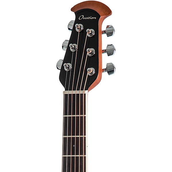 Ovation CE44LX-1R-G Celebrity Series Elite Plus Mid-Depth Left-Handed Acoustic-Electric Guitar Ruby Burst