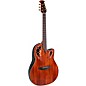 Ovation CE44P Celebrity Series Elite Plus Mid-Depth Acoustic-Electric Guitar Figured Koa