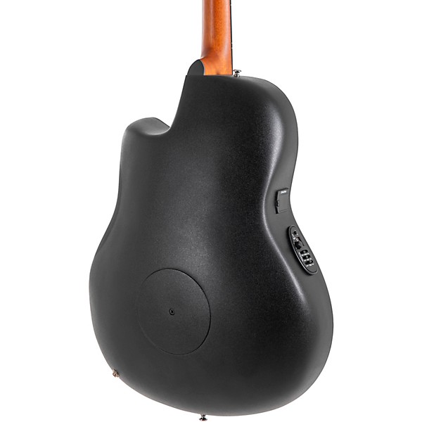 Ovation CE44P Celebrity Series Elite Plus Mid-Depth Acoustic-Electric Guitar Dark Tiger Eye