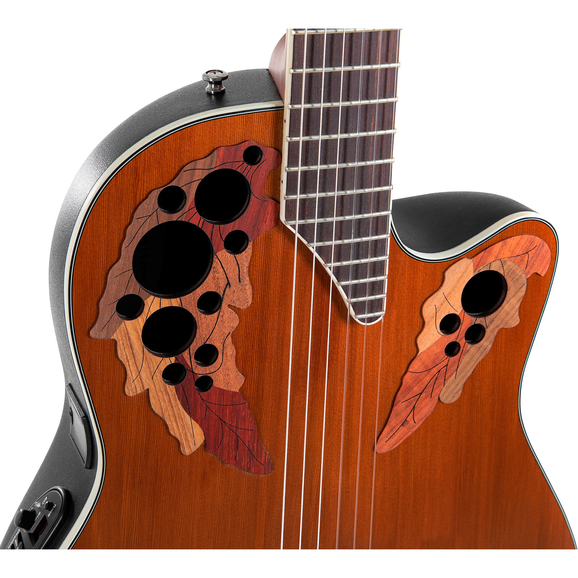 Ovation CE44C-4A-G Celebrity Series Elite Mid-Depth Nylon-String
