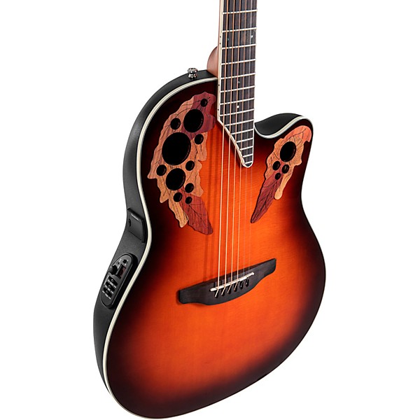 Ovation CE48 Celebrity Series Elite Super Shallow Acoustic-Electric Guitar Sunburst