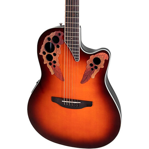 Ovation CE48 Celebrity Series Elite Super Shallow Acoustic-Electric Guitar Sunburst