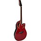 Ovation CE48 Celebrity Series Elite Super Shallow Acoustic-Electric Guitar Ruby Red