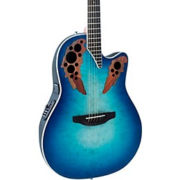 Ovation CE48P Celebrity Series Elite Plus Super Shallow Acoustic-Electric Guitar Regal to Natural