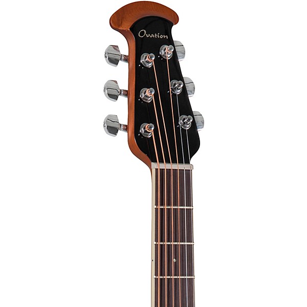 Ovation CE48P Celebrity Series Elite Plus Super Shallow Acoustic-Electric Guitar Tiger Eye