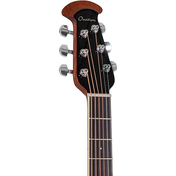 Ovation CE48P Celebrity Series Elite Plus Super Shallow Acoustic-Electric Guitar Koa Burst