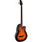 Ovation CEB44-1N-G Celebrity Elite Mid-Depth Acoustic-Electric Bass Guitar New England Burst