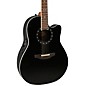 Ovation 2771AX Pro Series Standard Balladeer Deep Contour Acoustic-Electric Guitar Black thumbnail