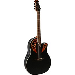 Ovation 2778AX-5-G Pro Series Standard Elite Deep Contour Acoustic-Electric Guitar Black